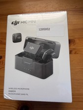 DJI Mic Mini 2 TX 1 RX Charging Case , Wireless Lavalier Microphone New