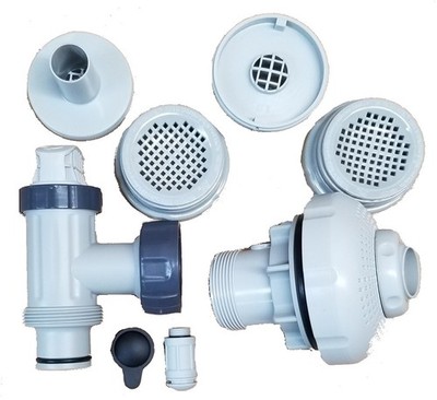 Intex 26004E Above Ground Swimming Pool Inlet Air Water Jet Replacement Part Kit