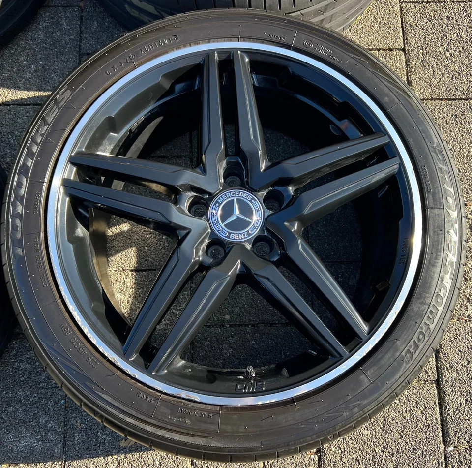 ALU 18" WINTERRÄDER MERCEDES A-KLASSE 177 B-KLASSE 247 C-KLASSE W205 CLA 118 RDK - Bild 4 von 4