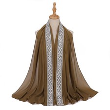 Long Shawl Wrap Scarves Women Hijab Muslim Turban Chiffon Headscarf Scarf Stoles