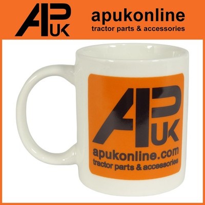 APUK Brand Ceramic Mug White Tea Coffee Hot Drinks Cup Orange Porcelain Gift