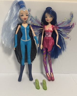 Winx Club  Good V.S. Evil Icy Witch & Believix Musa Dolls Lot/Read