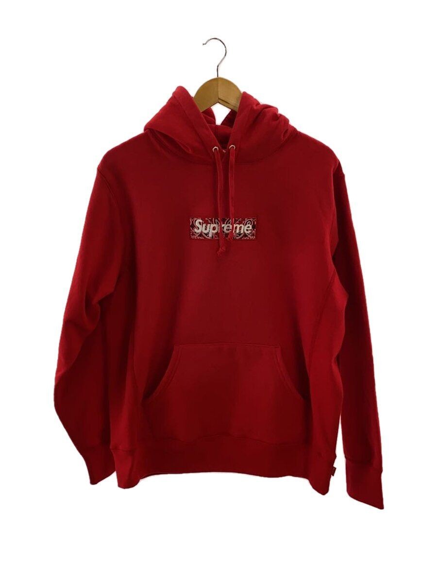 トップス Supreme Bandana Box Logo Hooded sizeS Supreme Bandana Box Logo Hooded Sweatshirt Navy Men's - FW19