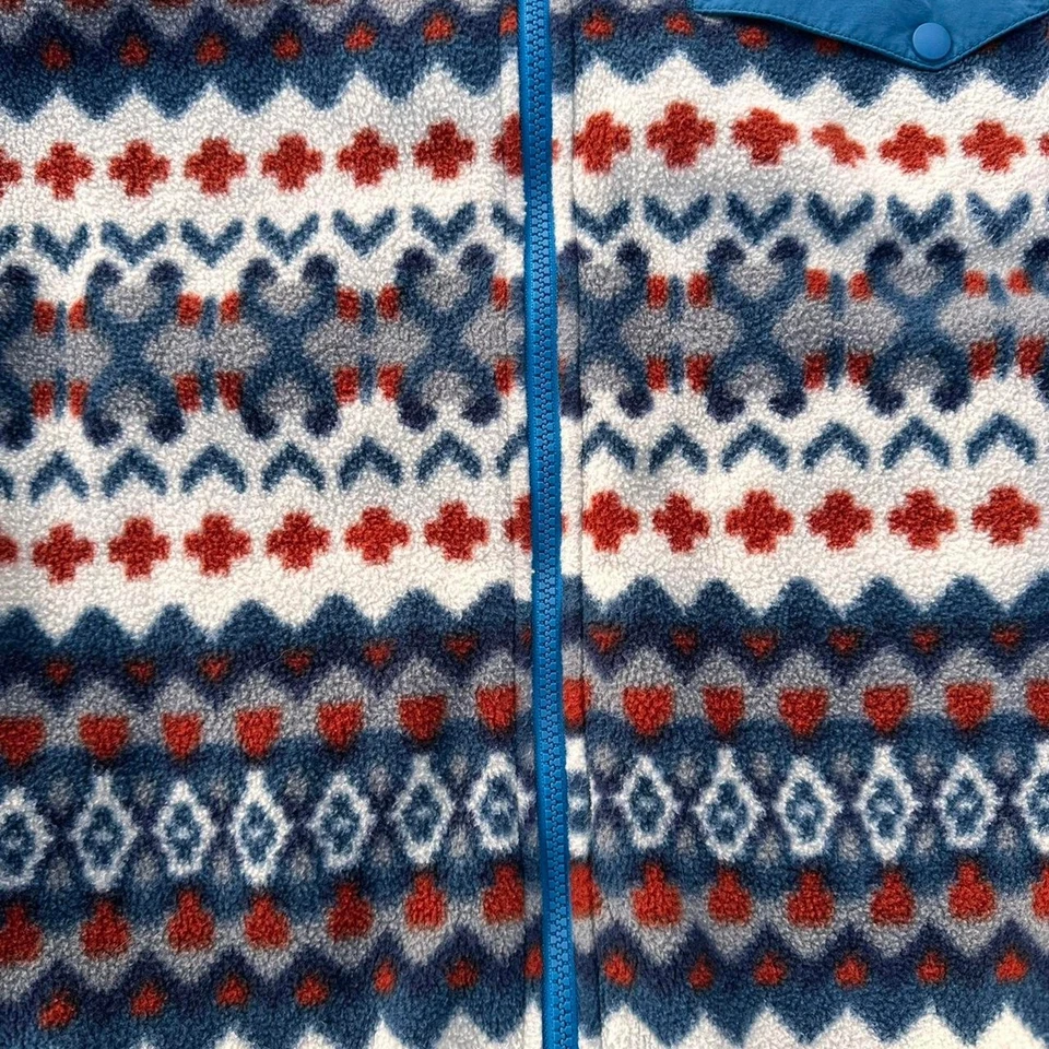 Винтажный флисовый жилет Y2K Patagonia Synchilla Tribal Aztec Western размер L - Изображение 3 из 4