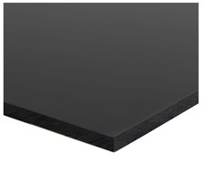 Black Board HDPE Polyethylene Plastic Sheet 1/4" x 48" x 48"