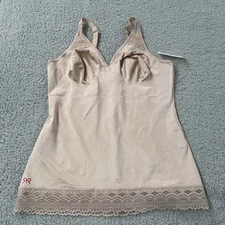 Ruby Ribbon Pin up Cami Camisole Shaping Top Size 38 3055 Shapewear Tank NWOT