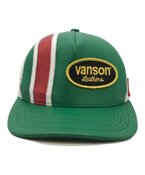 帽子 Supreme Vanson LeathersMesh Back 5-Pane SUPREME × VANSON Leathers Mesh Back 5-Panel Leather mesh