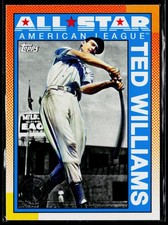 2025 Ted Williams - #90AS-8b 1990 Topps Baseball 35th - Red Sox a42