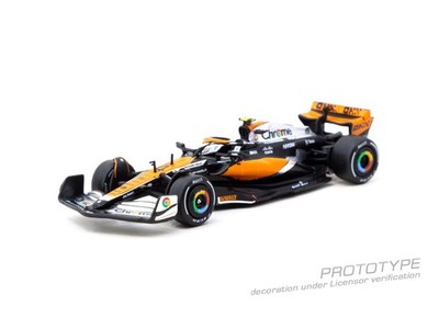Tarmac Works 1/64 McLaren MCL60 British Grand Prix 2023 Lando Norris