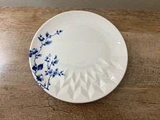 Heinen Delfts Blauw Salad Dessert Plate 8.25” White Blue Floral