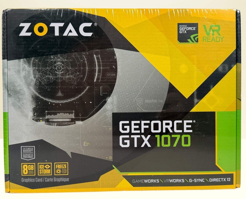 ZOTAC, GeForce GTX 1070, Mini 8GB GDDR5, Graphics Card. Sealed