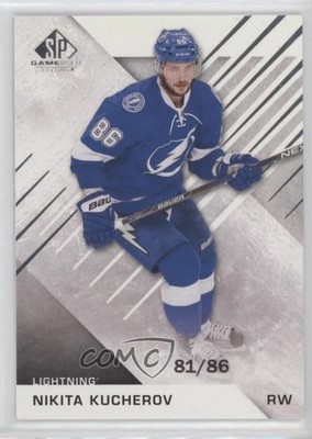 2016-17 SP Game Used 81/86 Nikita Kucherov #26 3h1
