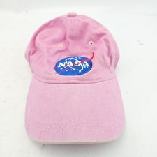 Nasa Baseball Cap Pink Strap-Back