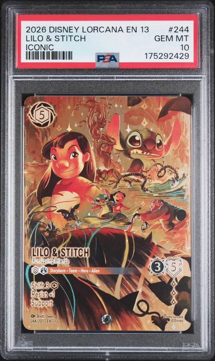 Disney Lorcana リロ＆スティッチ アイコニック Lilo & Stitch-Fun-Loving Friends 244/204 Attack of the Vine! for