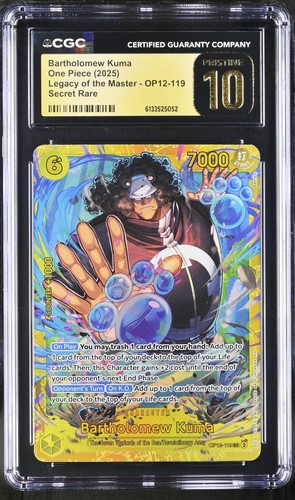Bartholomew Kuma graded CGC 10 for sale on eBay