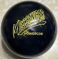 16lb Columbia 300 Messenger Powercor Pearl Black Gold Bowling Ball NIB!