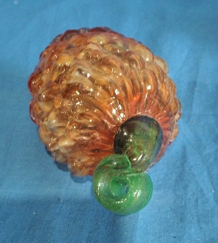 Lot 7 Murano Blown Glass Fruits 40s/50s 1900s Lemons Apple Pear Grape - Picture 3 of 24