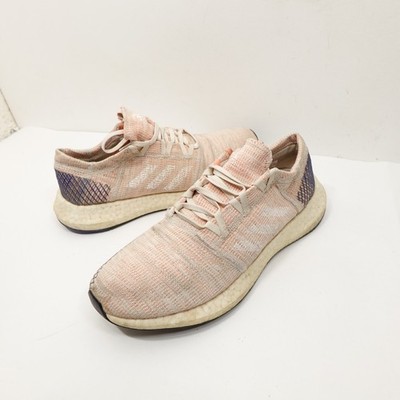 Adidas Shoes Women Sz 9.5 PureBoost Running Training Sneakers CLU 600001 Peach