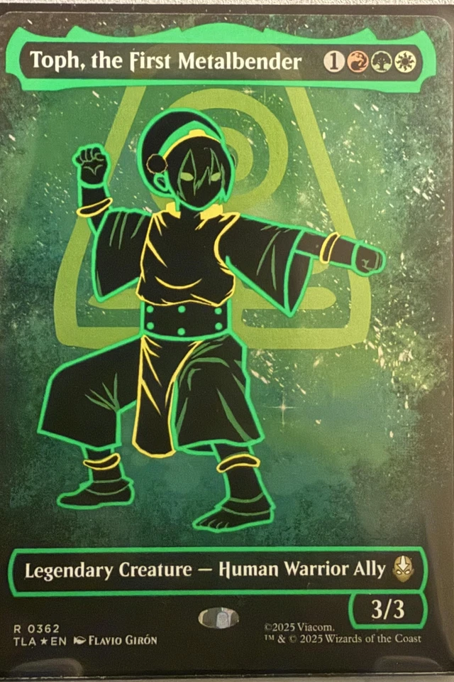 Toph, the First Metalbender (Borderless) (Neon Ink Foil) Avatar: The Last... - Image 2 of 2