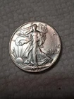 1942 Walking Liberty Half Dollar In VF/EF Condition In My Opinion. #405