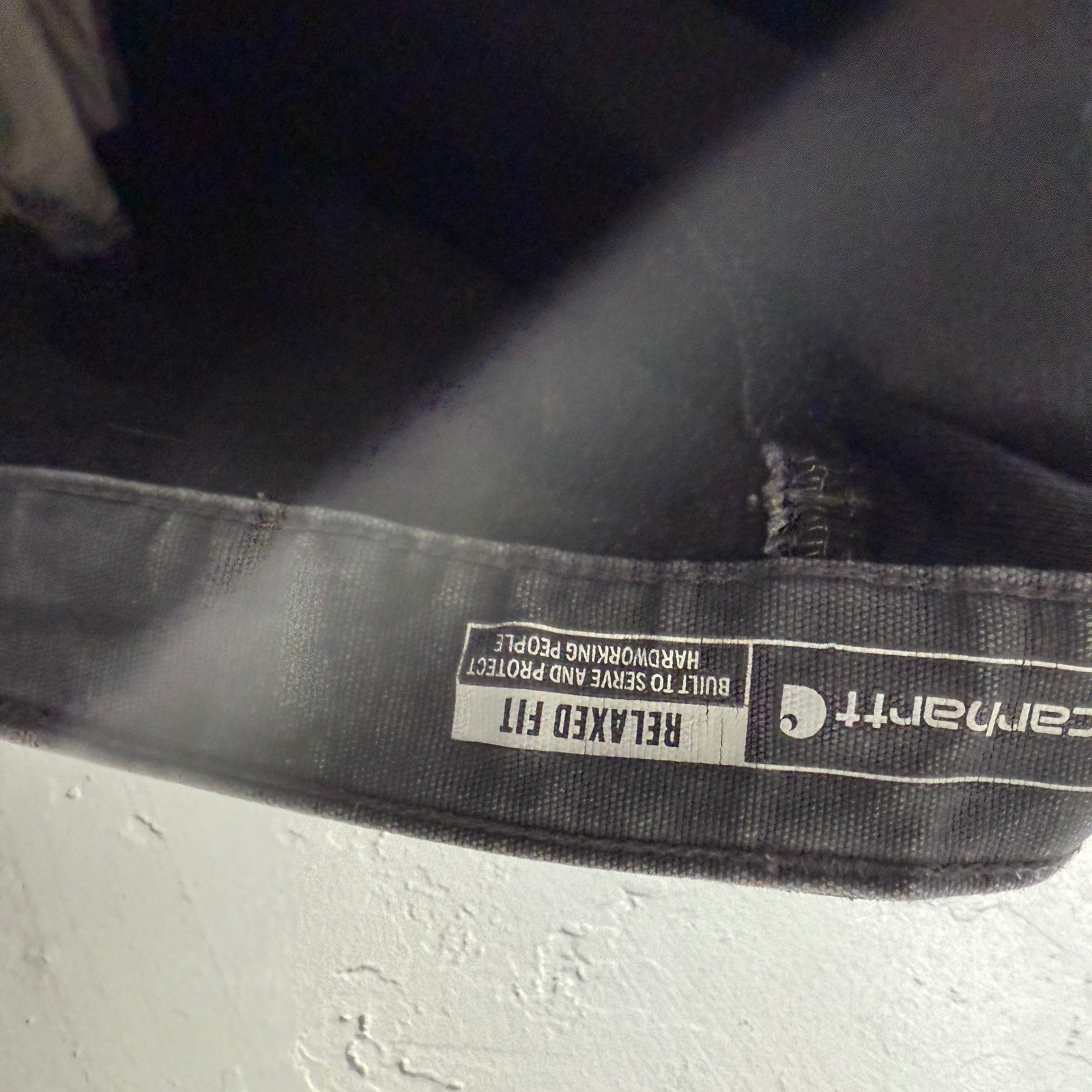 Carhartt Mens Rugged Flex Relaxed Fit Canvas Work Pants 33x32 Gray thumbnail 11