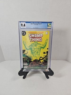 Saga of the Swamp Thing #37 CGC 9.4 1st App John Constantine WP Lt1255