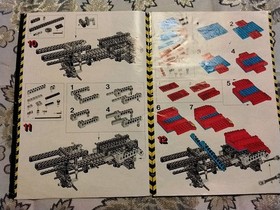 Lego Building Instructions 8859 Technic Tractor Instruction Only 