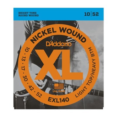 D'Addario E-Git.Saiten EXL140 10-52 Nickel Wound - E-Gitarrensaiten