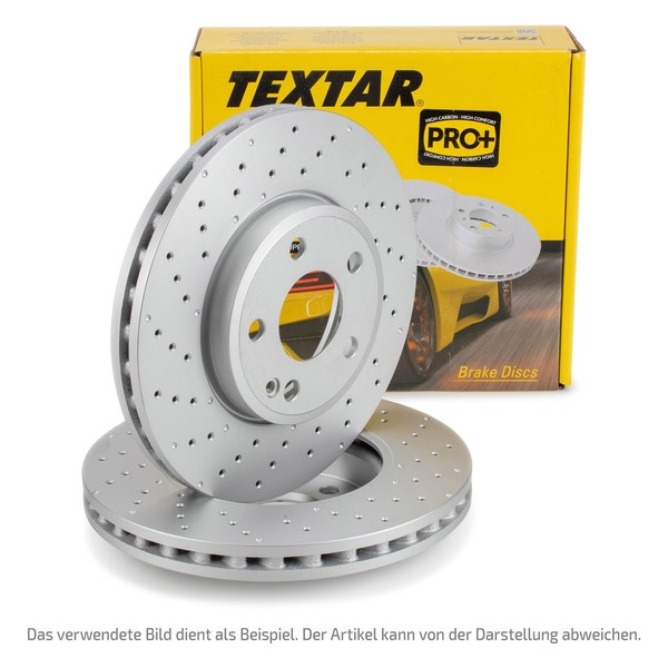 Textar Bremsscheiben Satz Ø 299Mm FüR Porsche 996 997 986 987 Hinten 98635240301-image