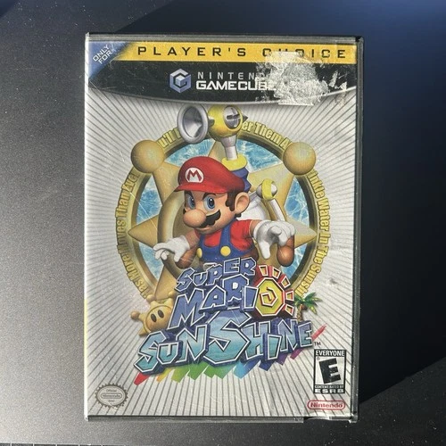 Super Mario Sunshine (Nintendo GameCube, 2003) CIB Complete No Manual