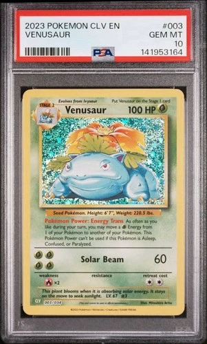 2023 Pokemon TCG Classic Venusaur & Lugia EX Deck #003 Venusaur PSA 10 GEM MINT!