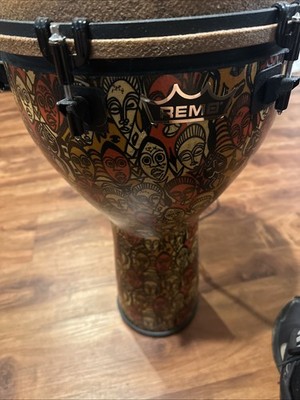 Remo Signature Djembe Drum Leon Mobley Fiberskyn 3 Reno Drum Mondo