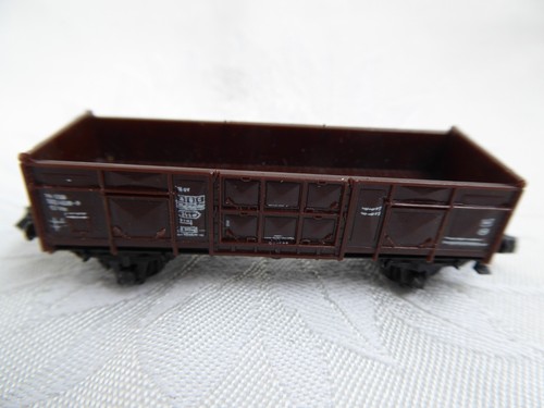 Eisenbahn PREFO Hochbordwagen 3024529 - 9 Dunkelbraun Spur N  gebraucht | Zustand: Gebraucht