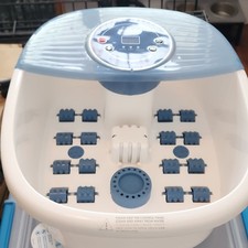 MaxKare Foot Bath Spa Massager Heated Bubbles Vibration 6.5L 500W XKAM-SPA18