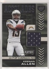 2019 Panini Playoff Accolades Keenan Allen #4 2qw