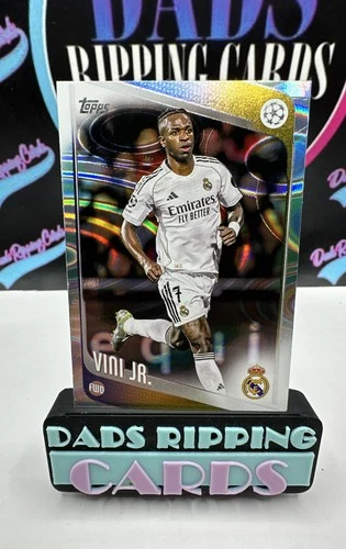 2025-26 Topps Uefa Club Competitions - Vinicius Junior #115 Rain Drops