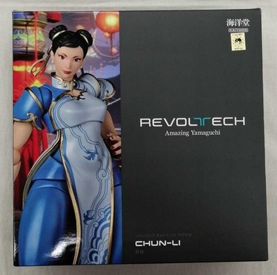 Street Fighter 6 Chun Li Figur Kaiyodo Amazing Yamaguchi