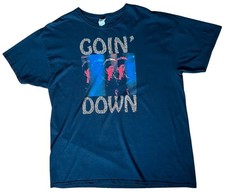 Bruce Springsteen Goin Down Lyrics T Shirt Black XL