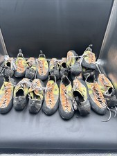Evolv Rock Climbing Shoes Lot of 9 Pair Worn Toes Please Read Sizes 9.5 11  12
