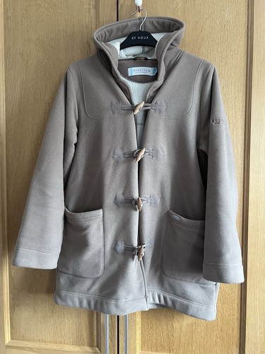 Ladies Womens Regatta Brown Hooded Duffle Coat, Size 16