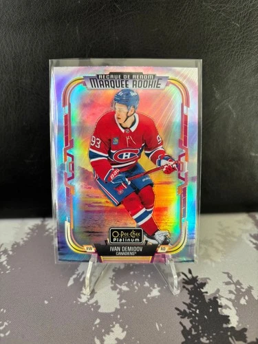 2025-26 O-Pee-Chee Platinum Ivan Demidov Sunset Marquee Rookie #232 Canadiens
