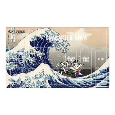 One Piece Great Wave Kanagawa Spielmatte Kartenspiel OPCG TCG CCG Duel Deskmat Pad