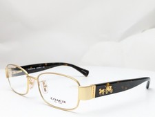 Coach HC5075 9243 Satin Gold/Dark Tortoise Women's Eyeglasses Frames 51-17-135