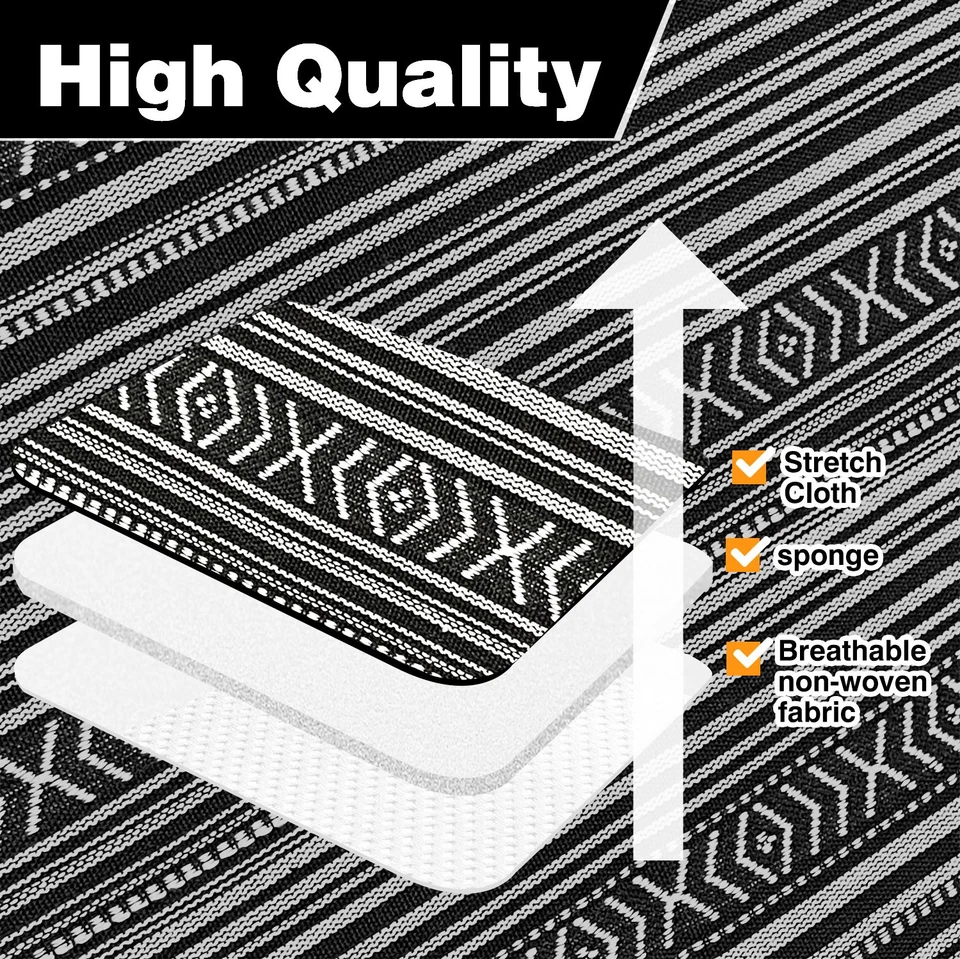 Front Bench Seat Cover Fits For Chevy Chevrolet C10 C20 C30 C1500 C2500 - Image 4 of 4