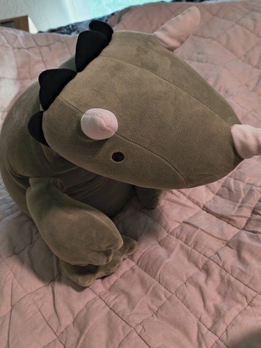 Pillowfort Green Dino Weighted Plush Stuffed Toy Pillow Target 24”Sensory Animal