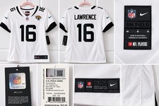 Jacksonville Jaguars Nike Trevor Lawrence 16 White Game Jersey