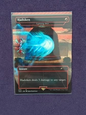 MTG English Hadoken - Lightning Bolt NM Secret Lair