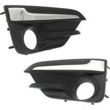 Fog Light Trim For 2017-2019 Subaru Impreza Driver and Passenger Side