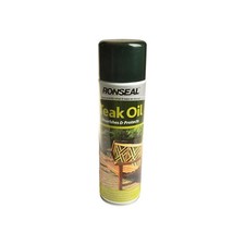 Ronseal Garden Furniture Teak Oil Aerosol 500ml 25.98 per litre