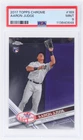 2017 Topps Chrome Aaron Judge Catching #169 PSA 9